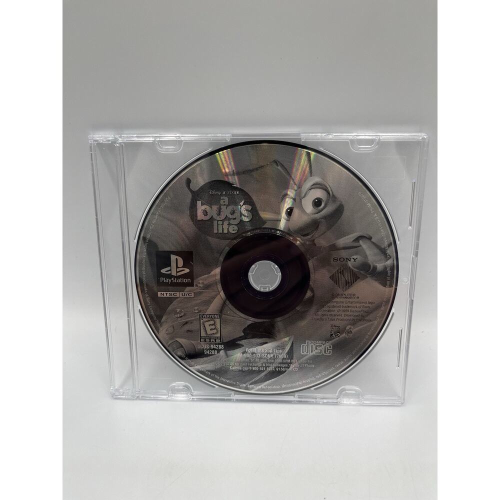A Bug's Life (PLAYSTATION 1) DISC ONLY- With CASE - GOOD